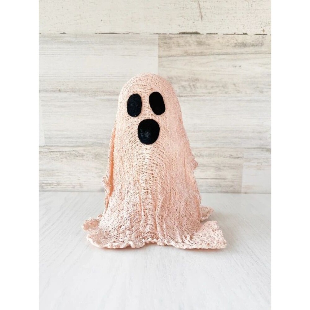 Blush Pink Ghost Halloween Decor